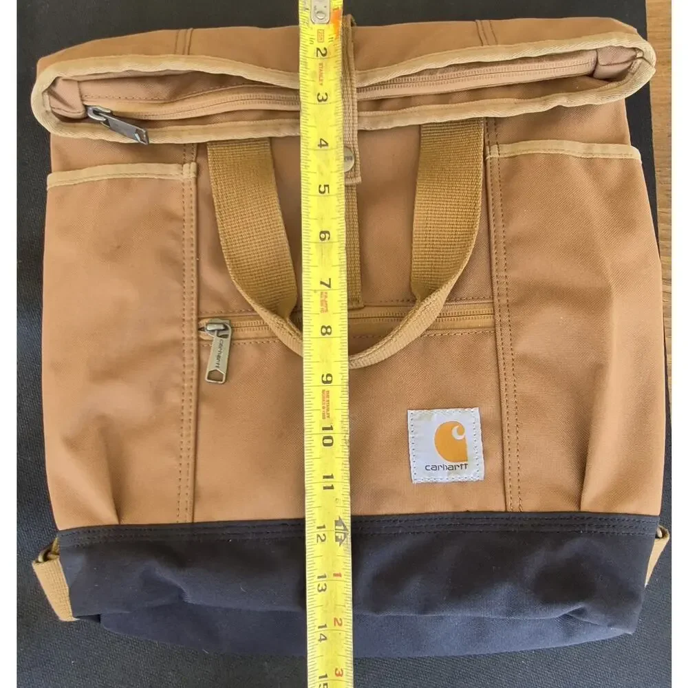 Carhartt Men's Brown Canvas Tote Backpack